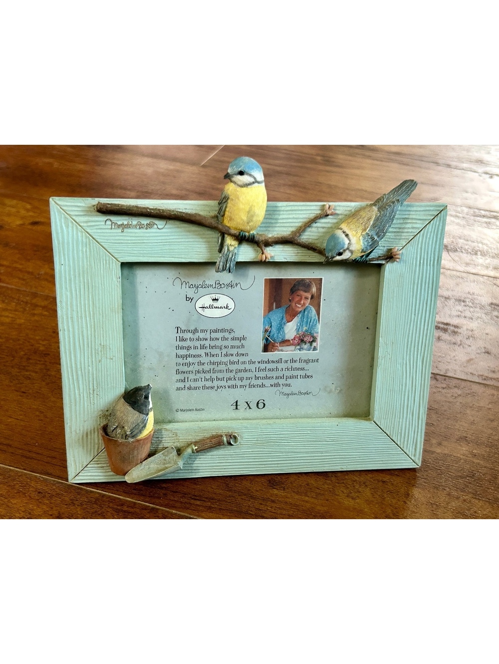 Hallmark Mayleen Boston 4x6 Photo Frame with Bird Decorations